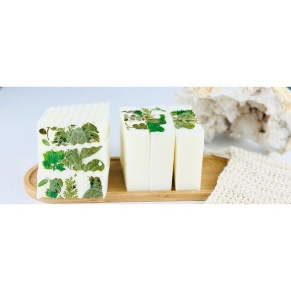 Organic Triple Butter Soap White Citrus Sage 5oz (Great Holiday Gift) - Picture 6 of 7